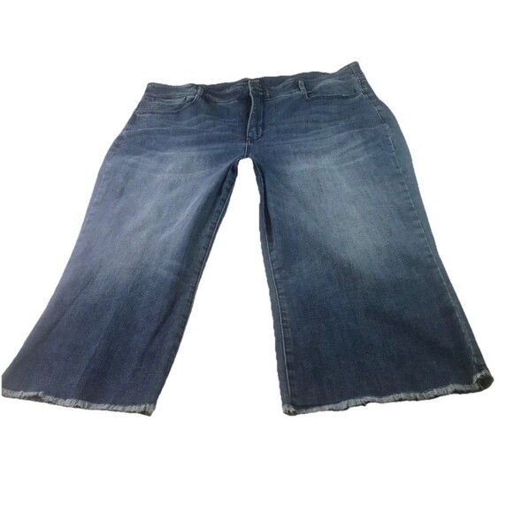 NYDJ Not Your Daughters Jeans High Rise Lift x Tuck Cropped Denim Plus Size 20W - Picture 1 of 14